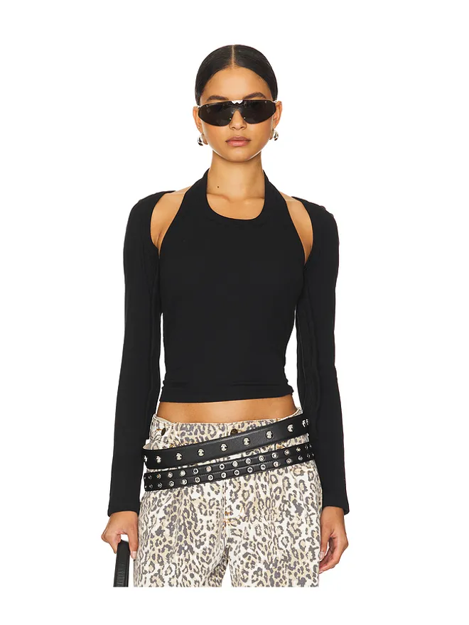 LIONESS LIONESS スカルプテッド長袖タンクの商品画像