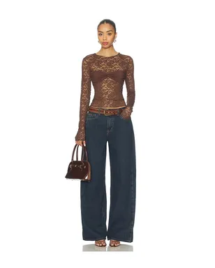 LIONESS MIDNIGHT LACE LONG SLEEVE トップ - サムネイル4