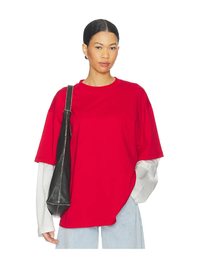 LIONESS LIONESS BOTTEGA シャツ - Red,White.の商品画像