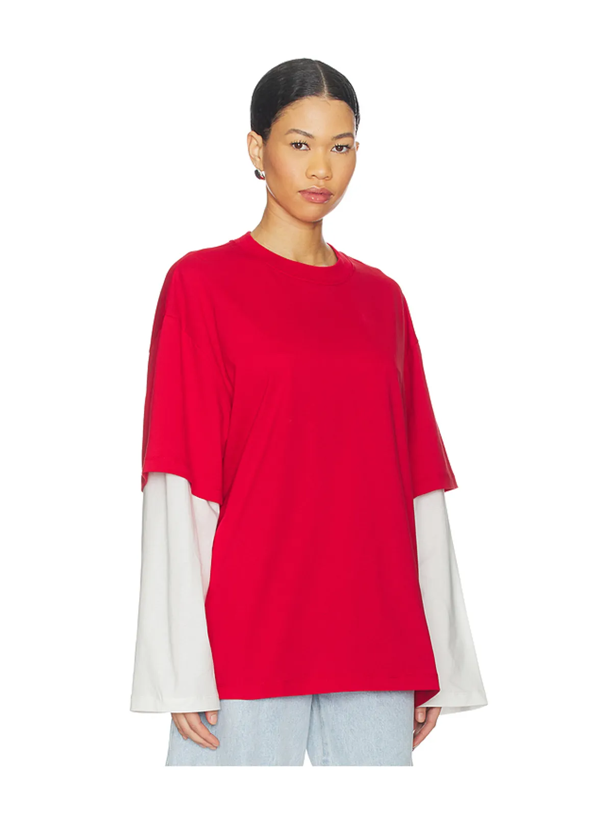 LIONESS BOTTEGA シャツ - Red,White. - 画像2