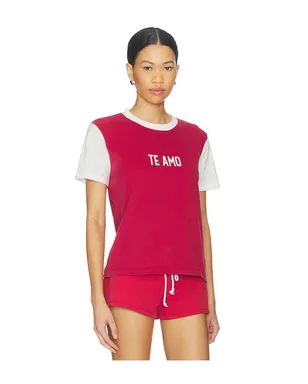 LIONESS TE AMO Tシャツ - Red,White. - サムネイル2