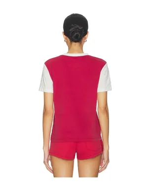 LIONESS TE AMO Tシャツ - Red,White. - サムネイル3