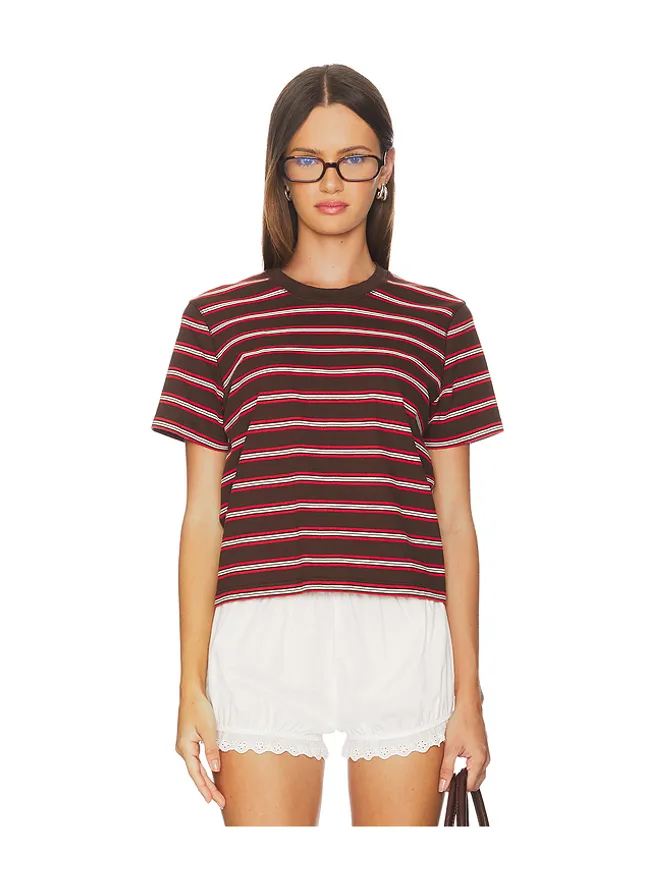La Ligne La Ligne Tシャツ - Brown,Red.の商品画像