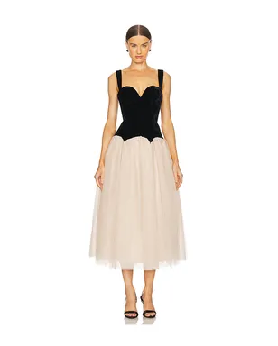 LPA ESTELLA ドレス - Black,Cream. - サムネイル1