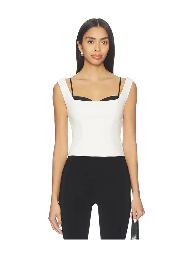 LPA LPA KENLEY トップ - Black,White.の商品画像