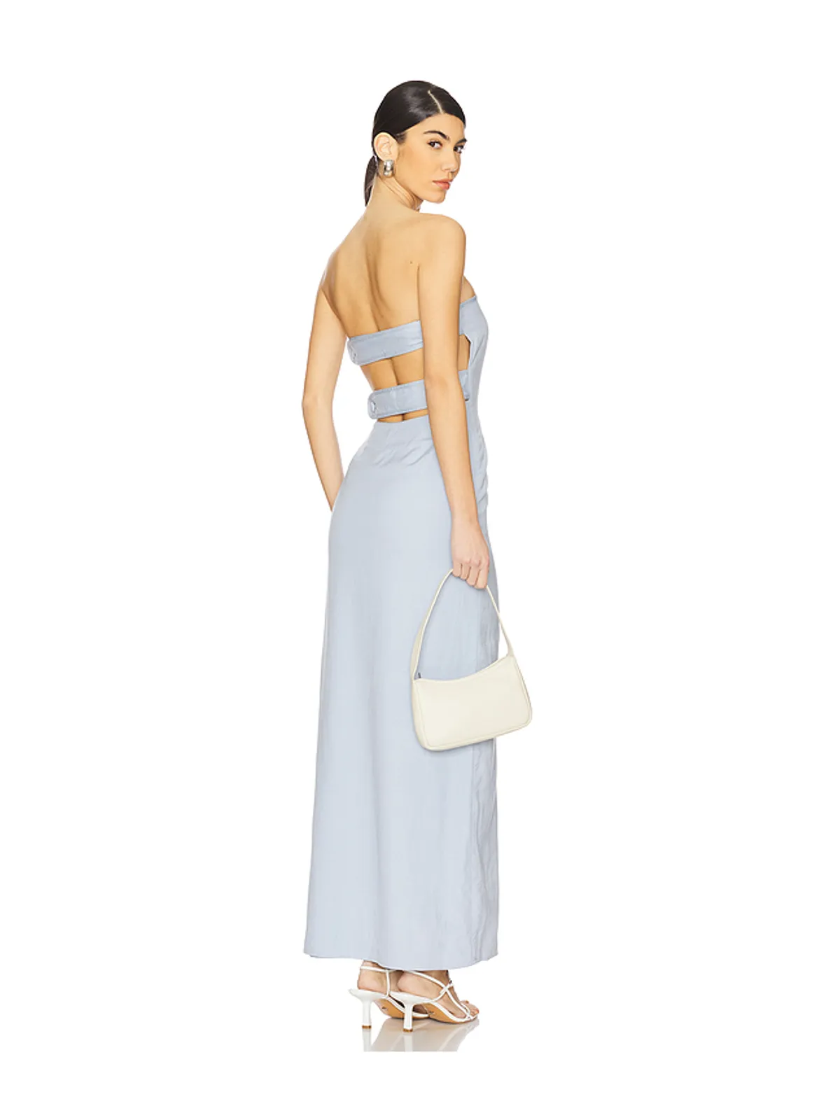 La Porte ROMY ストラップレスパネルバックドレス - 画像1