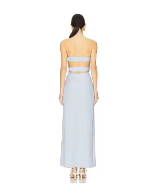 La Porte ROMY ストラップレスパネルバックドレス - サムネイル4