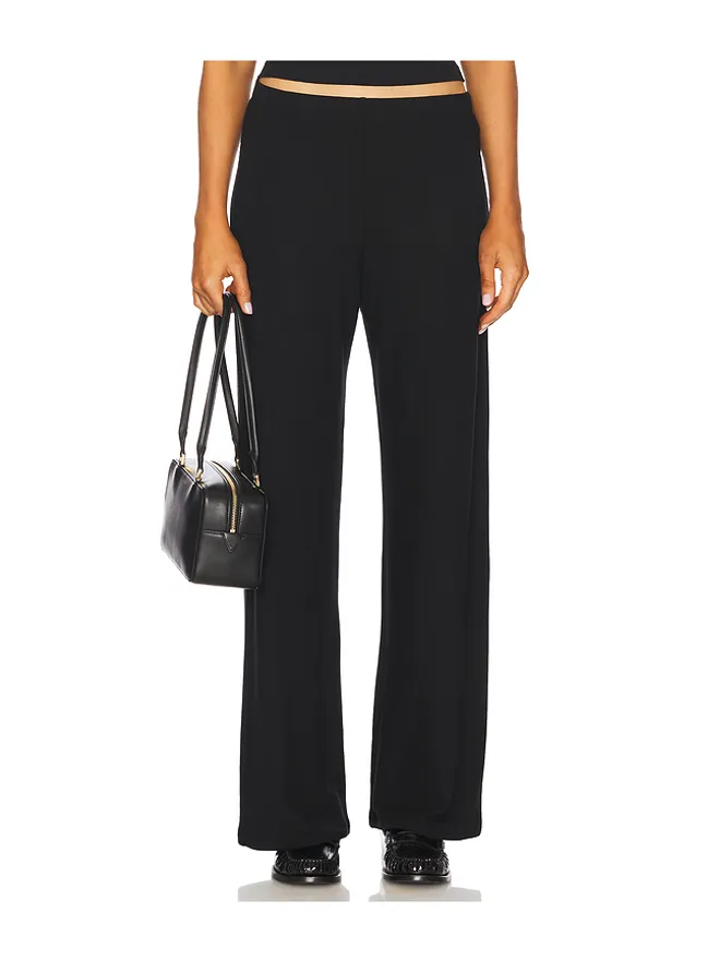 LESET LESET LAUREN ワイドレッグパンツの商品画像