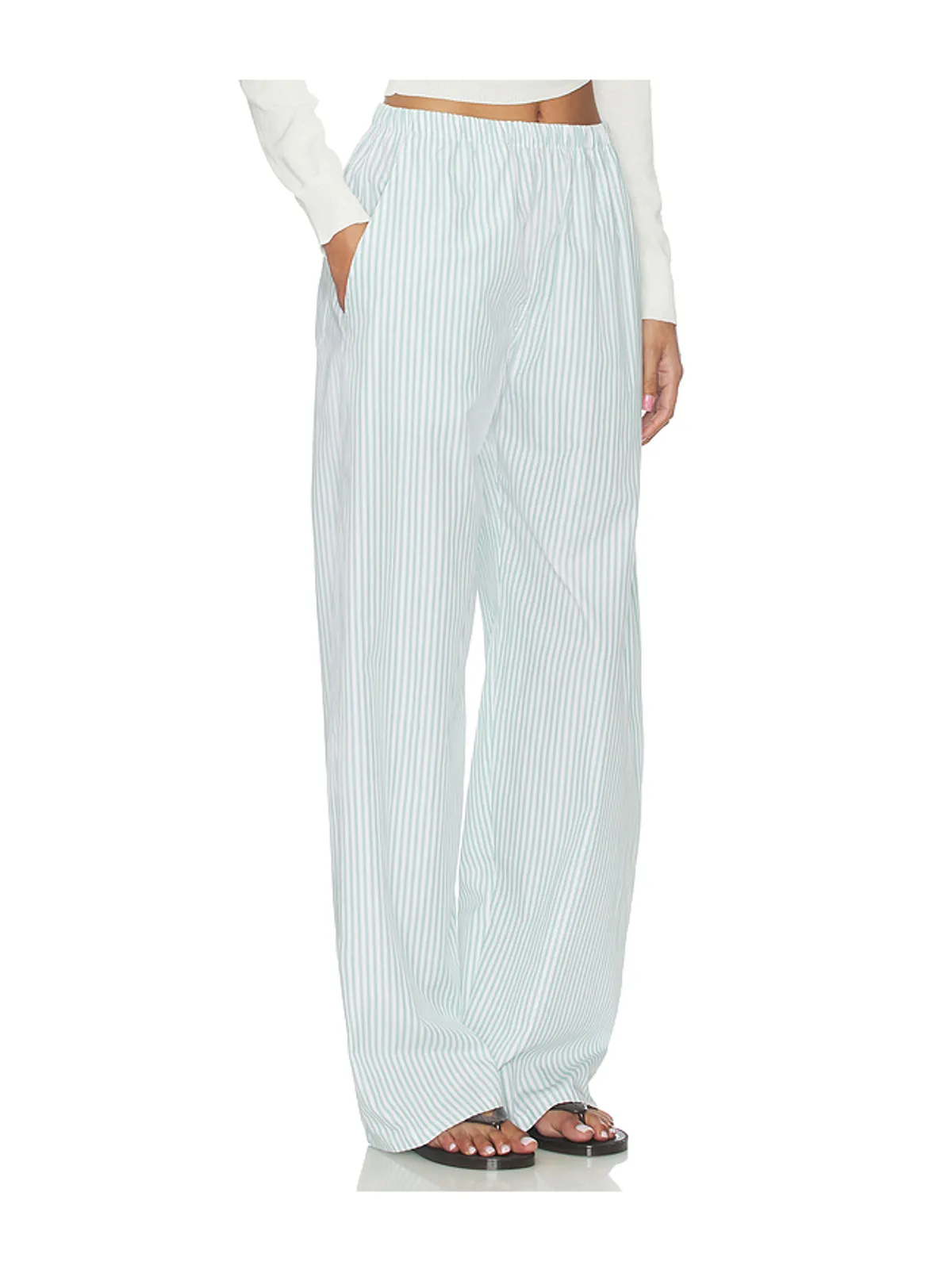 LESET Yoshi Stripe Wide Leg Pant - 画像2
