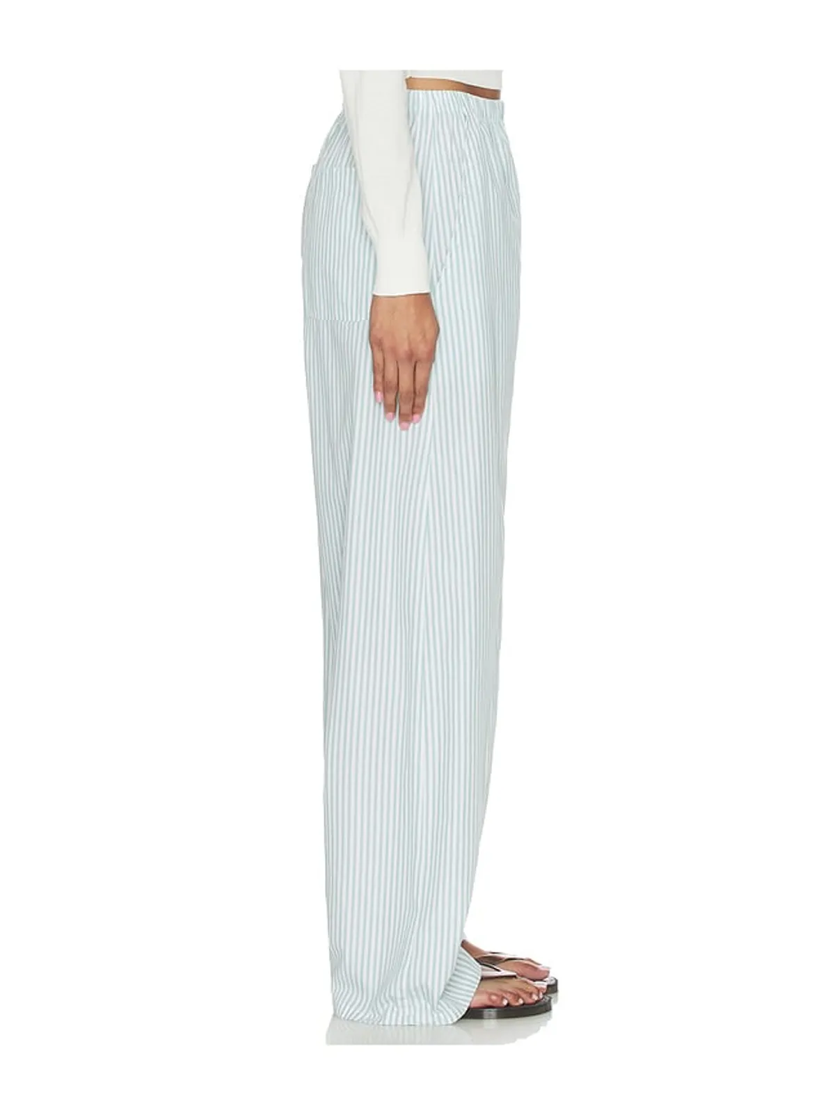 LESET Yoshi Stripe Wide Leg Pant - 画像3