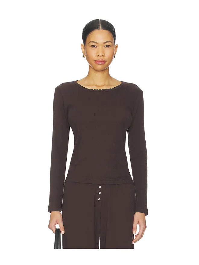 LESET LESET ポインテールスリムフィット長袖の商品画像