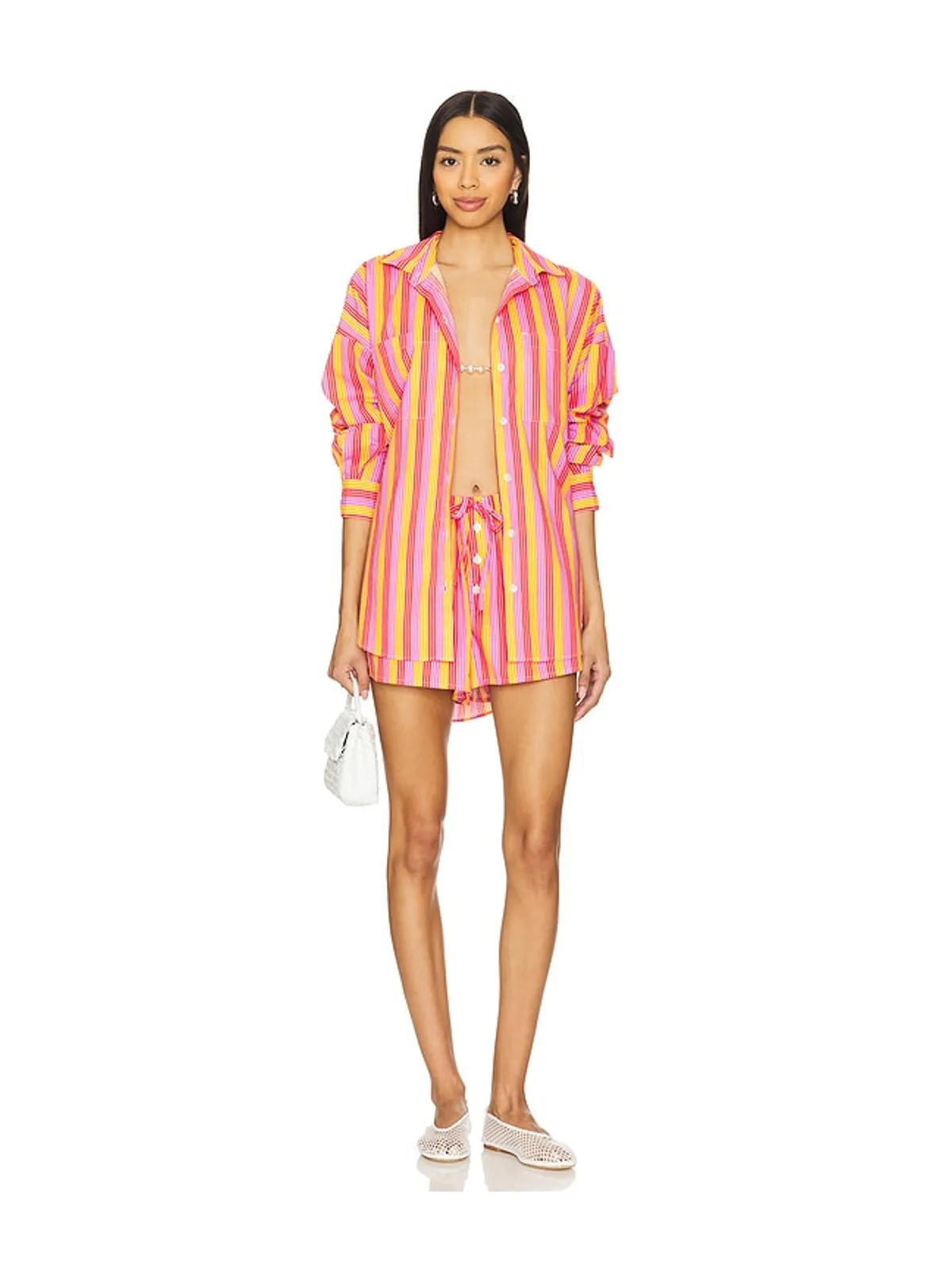 LSPACE SKIPPER ショートパンツ - Red,Yellow. - 画像5