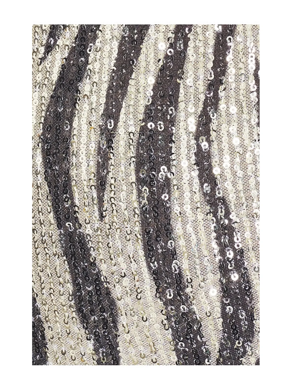 Le Superbe HIDDEN TIGER チューブドレス - Metallic Neutral,Black. - 画像4