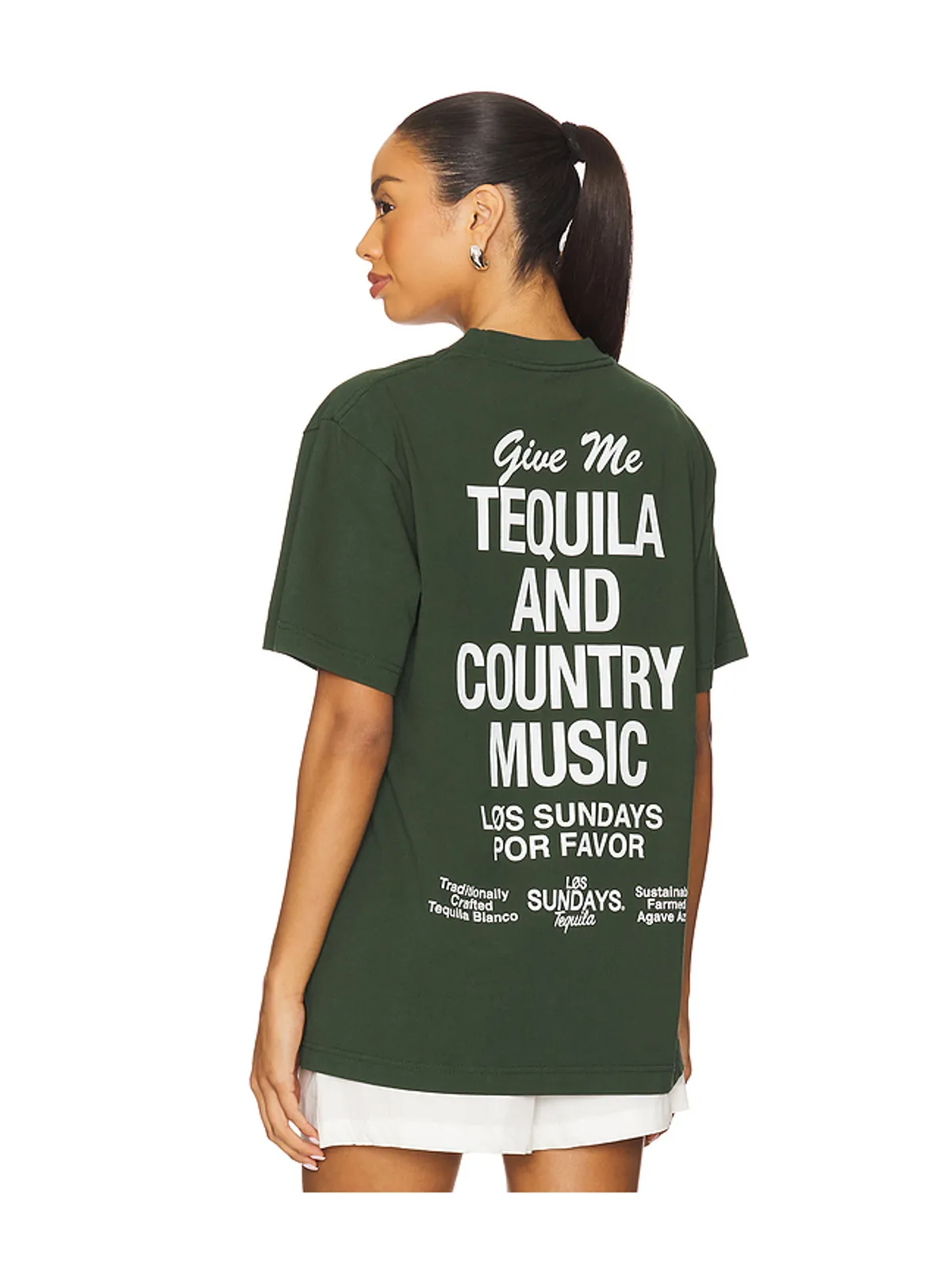 Los Sundays THE TEQUILA AND COUNTRY MUSIC Tシャツ - 画像1