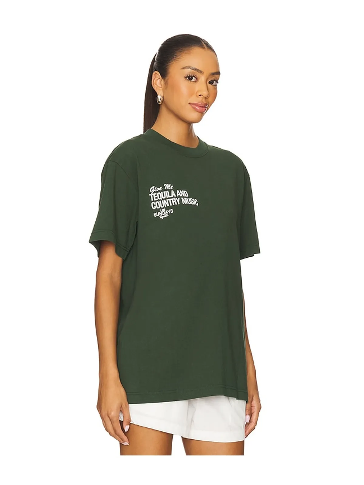 Los Sundays THE TEQUILA AND COUNTRY MUSIC Tシャツ - 画像3