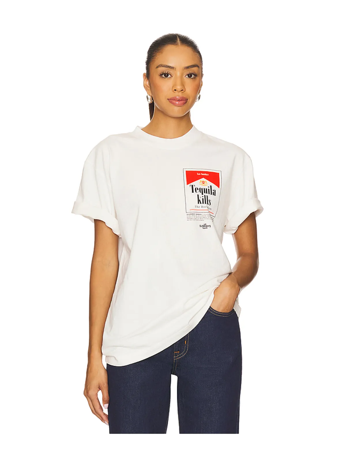 Los Sundays KILLS TWO Tシャツ - 画像2