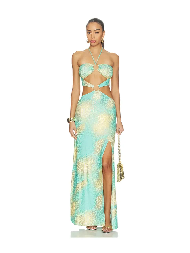 Luli Fama Luli Fama ロングワンピースの商品画像