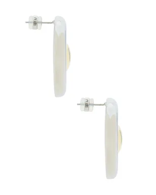 Luv AJ THE TWO-TONE CHROME ORB STATEMENT STUDS スタッズイヤリング - サムネイル2
