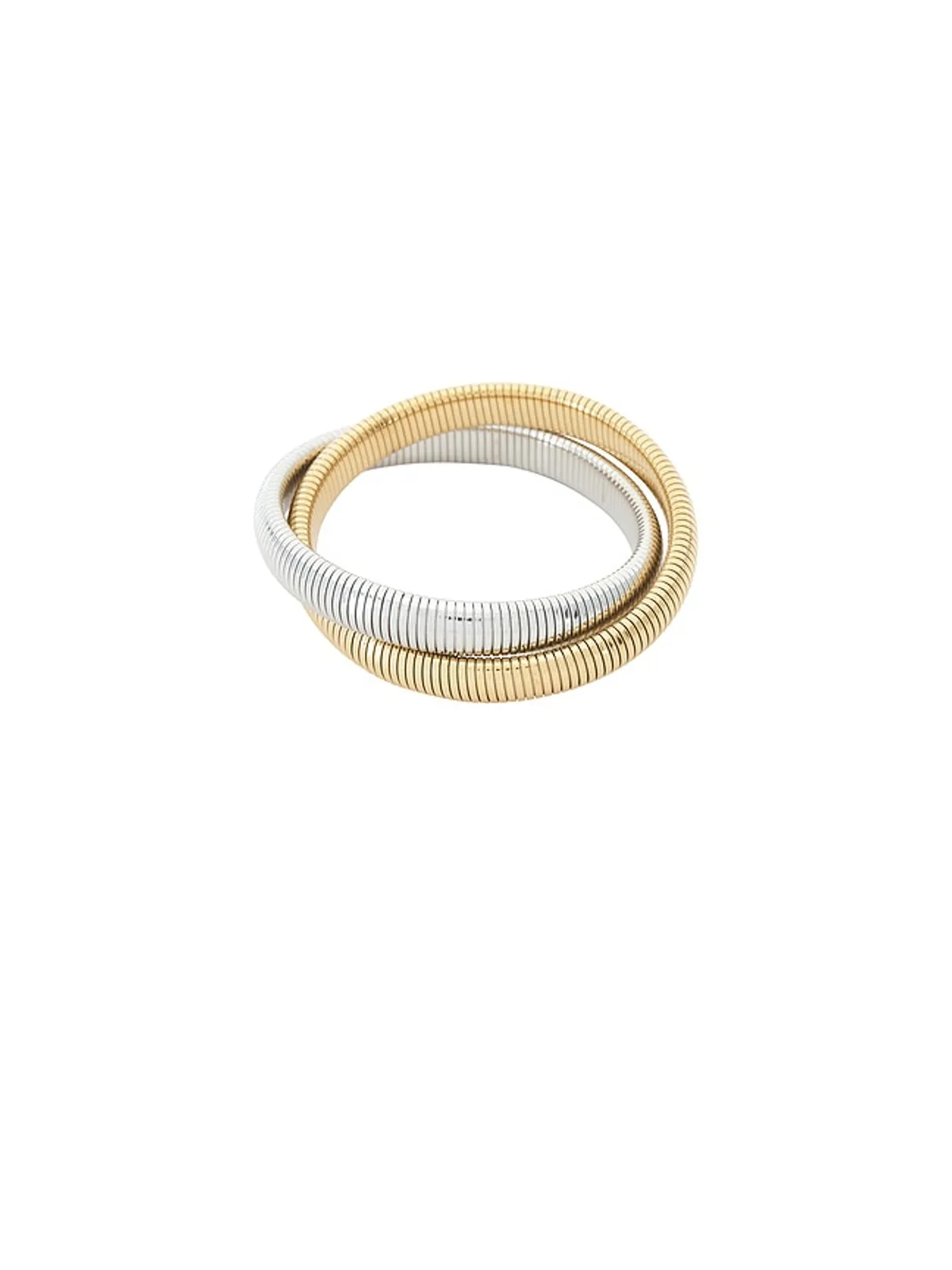 Luv AJ FLEX ブレスレット - Metallic Gold,Metallic Silver. - 画像3