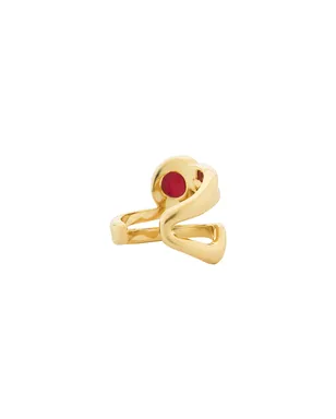 Luv AJ AMBER HONEY RESIN イヤーカフ - サムネイル2
