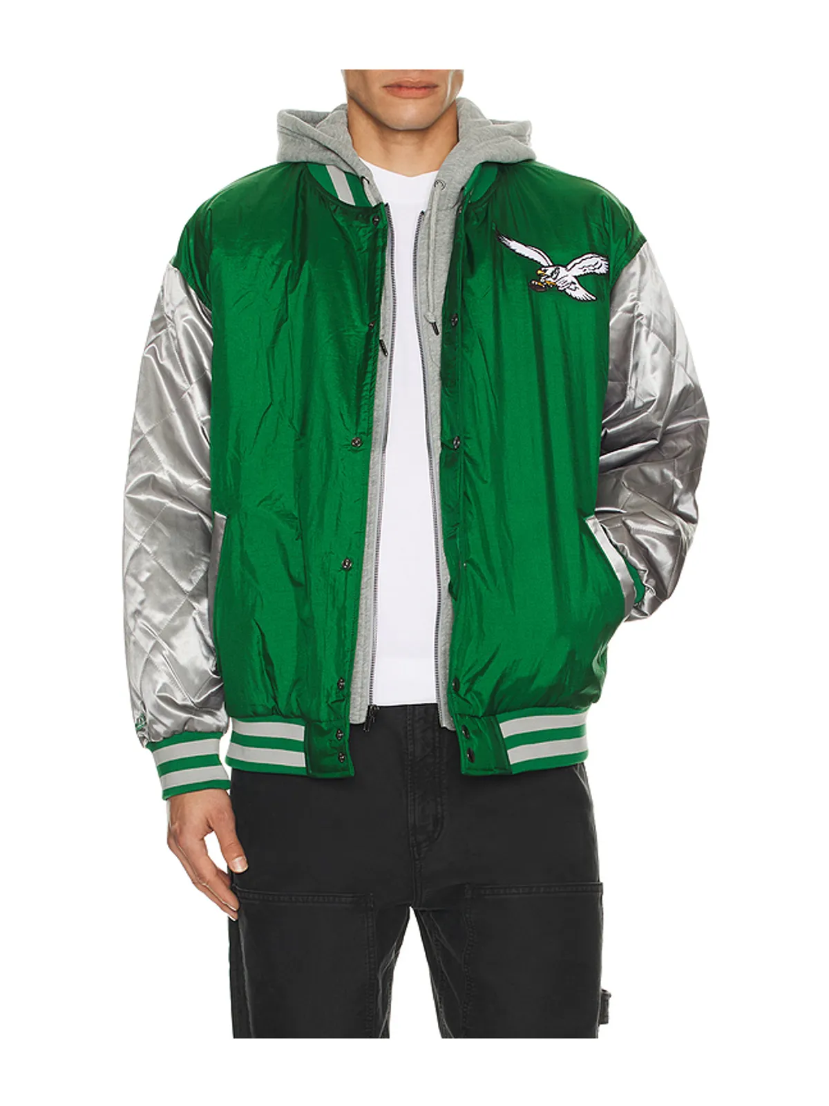 Mitchell & Ness EAGLES ジャケット - 画像2