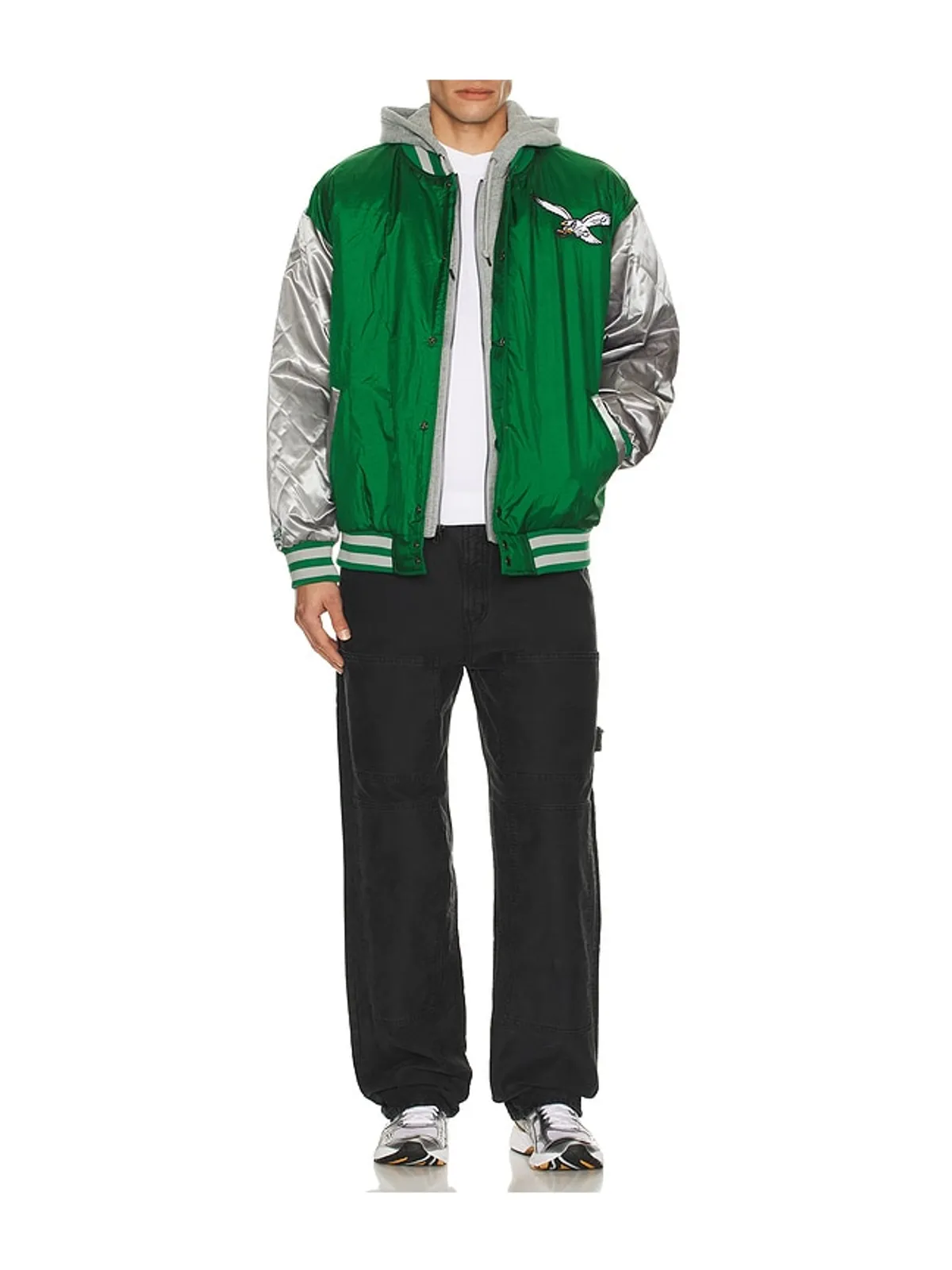Mitchell & Ness EAGLES ジャケット - 画像4