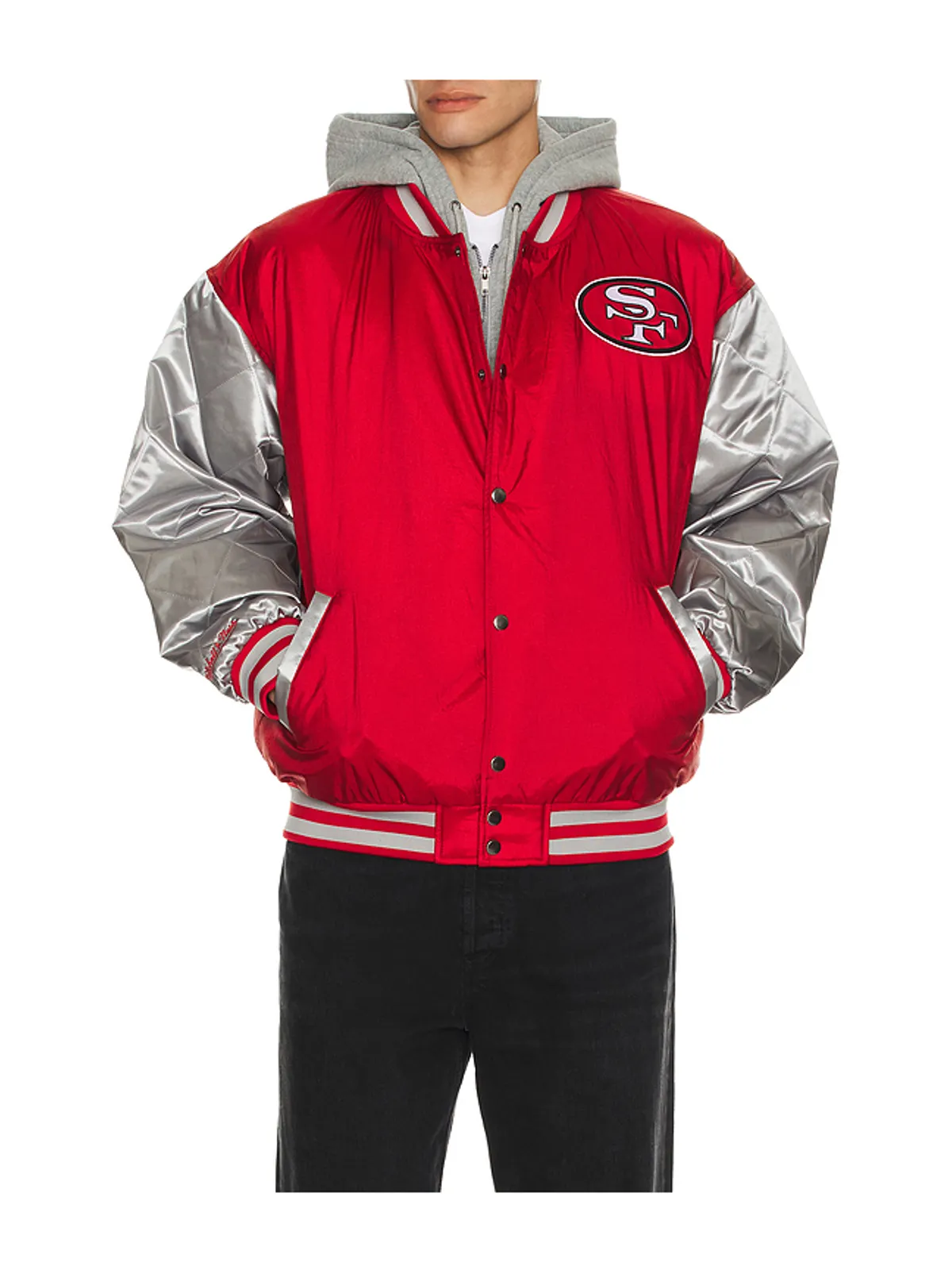Mitchell & Ness 49ERS ジャケット - 画像2