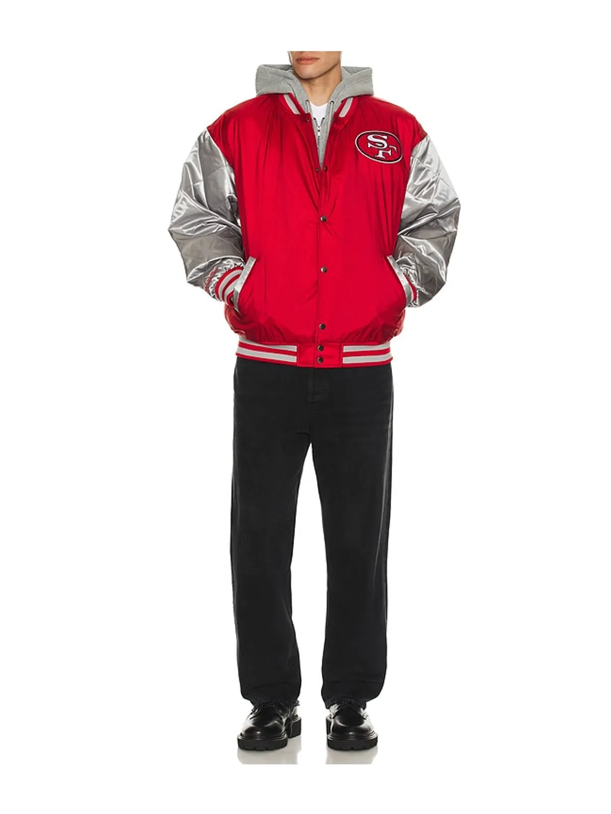 Mitchell & Ness 49ERS ジャケット - 画像4