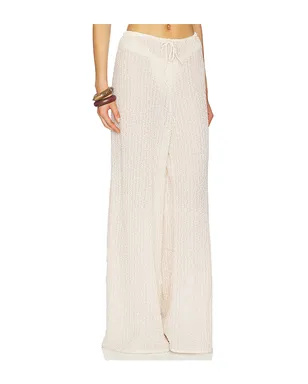 Montce X ELSA HOSK DRAWSTRING WIDE LEG PANT ドローストリングワイドレッグパンツ - サムネイル2