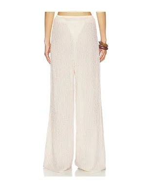 Montce X ELSA HOSK DRAWSTRING WIDE LEG PANT ドローストリングワイドレッグパンツ - サムネイル4
