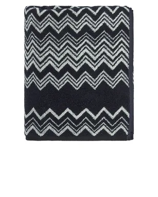 Missoni Home KEITH BATH TOWEL バスタオル - Black, White. - サムネイル2