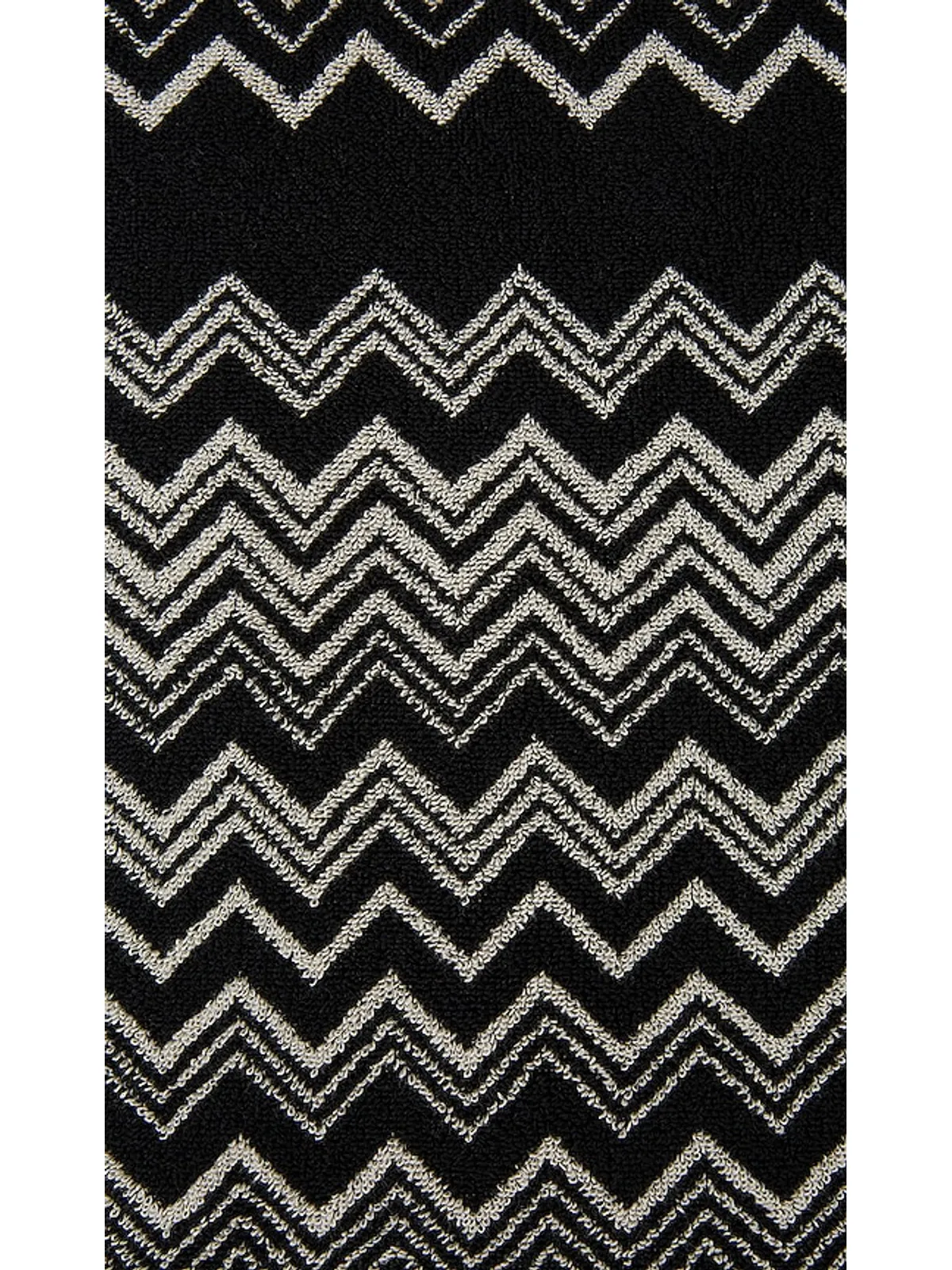 Missoni Home KEITH BATH TOWEL バスタオル - Black, White. - 画像4
