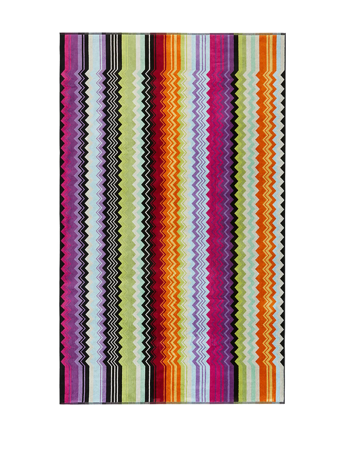 Missoni Home GIACOMO BATH SHEET タオル - Blue,Green. - 画像1