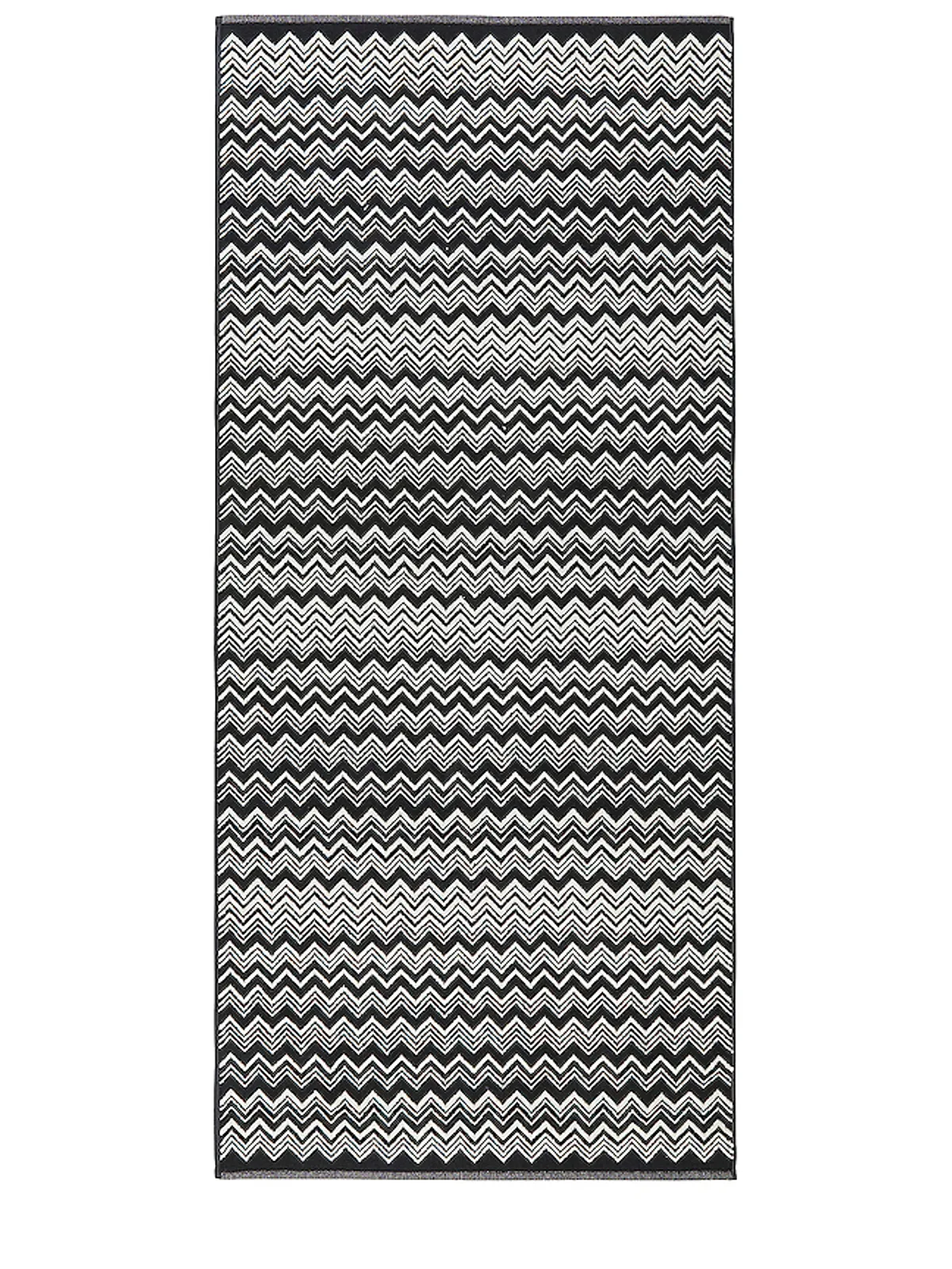 Missoni Home KEITH バスマット - Black,White. - 画像1