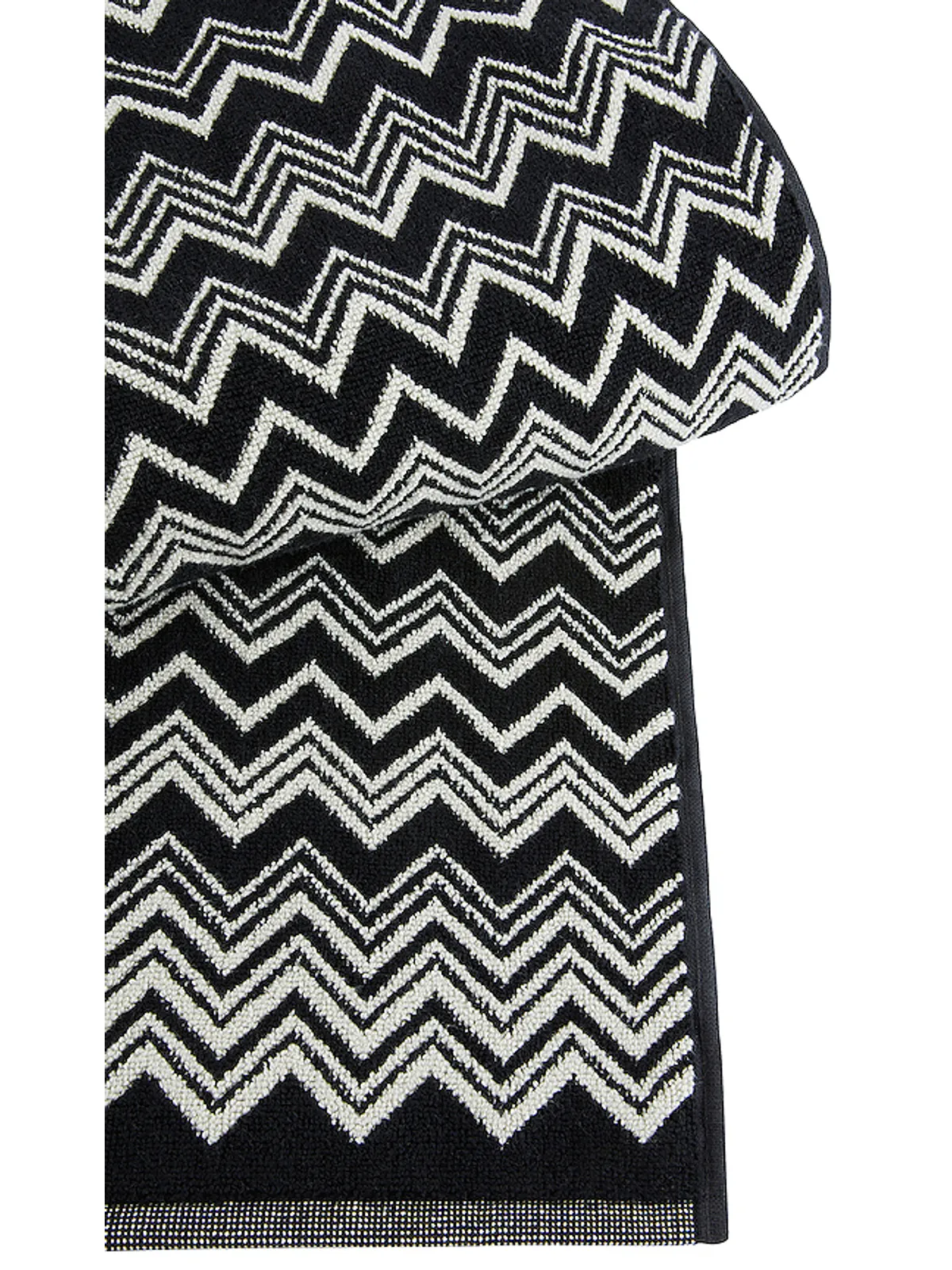 Missoni Home KEITH バスマット - Black,White. - 画像2