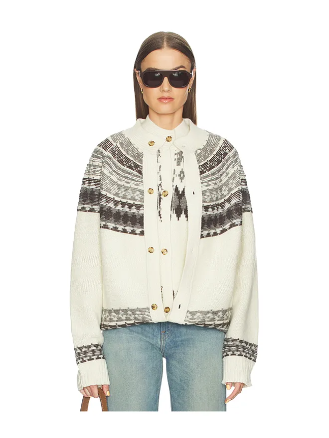 Monse Monse FOLD-UP FAIR ISLE カーディガンの商品画像