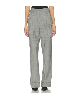 Monse DOUBLE WAISTBAND TAILORED WIDE LEG パンツ - サムネイル1