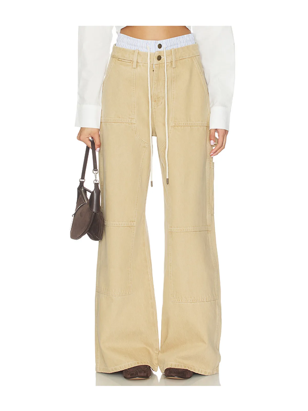 Monse DOUBLE WAISTBAND WIDE LEG デニム - 画像1