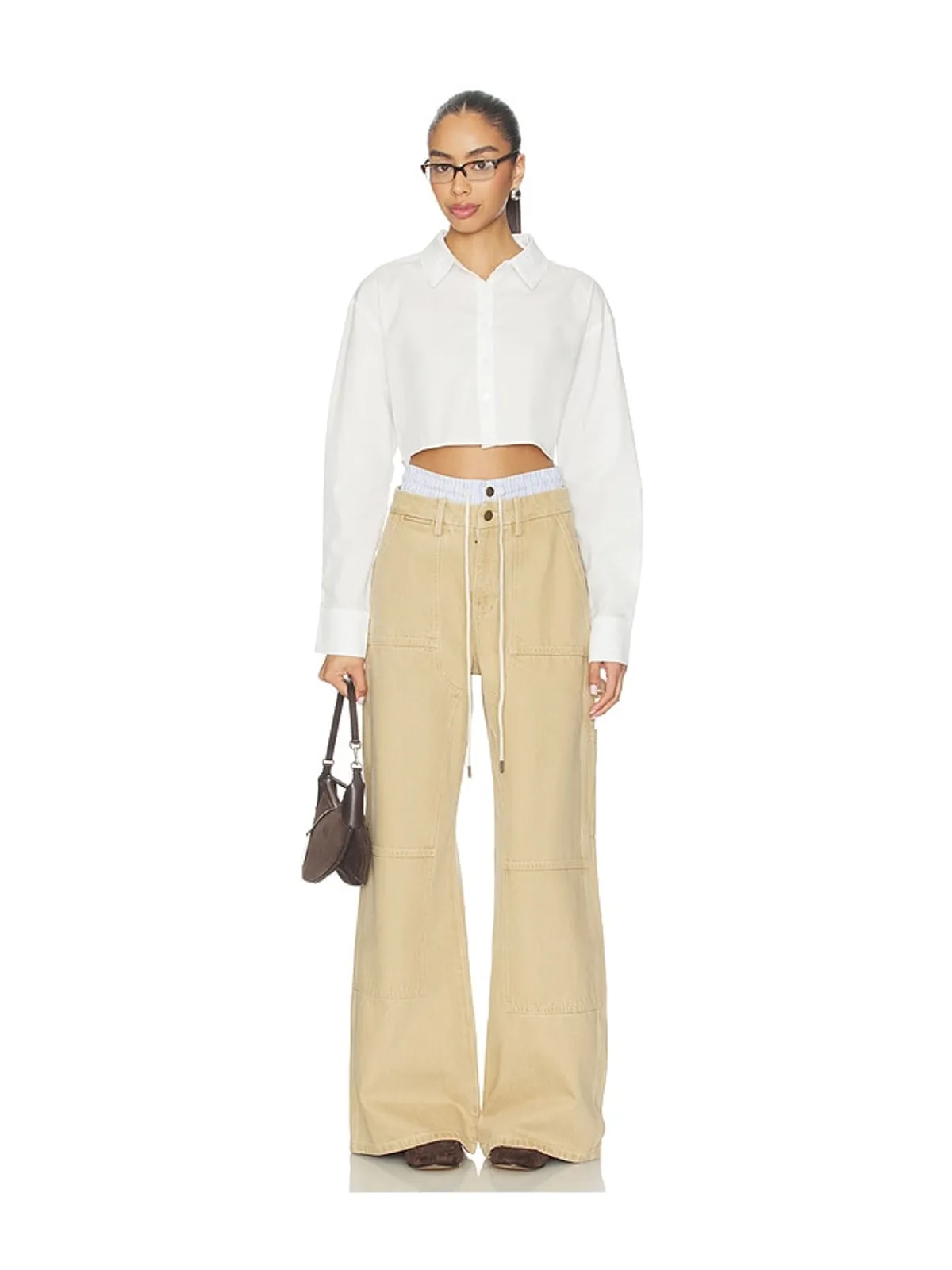 Monse DOUBLE WAISTBAND WIDE LEG デニム - 画像5