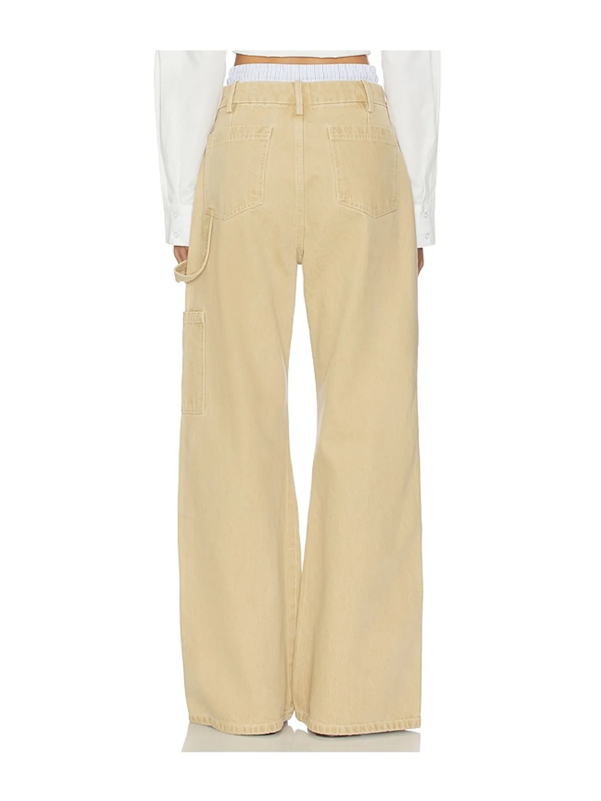 Monse DOUBLE WAISTBAND WIDE LEG デニム - 画像4
