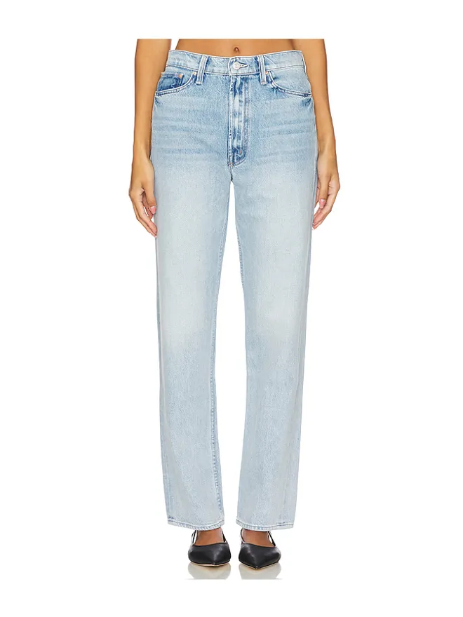 MOTHER MOTHER HIGH WAISTED STUDY SKIMP ストレートレッグの商品画像