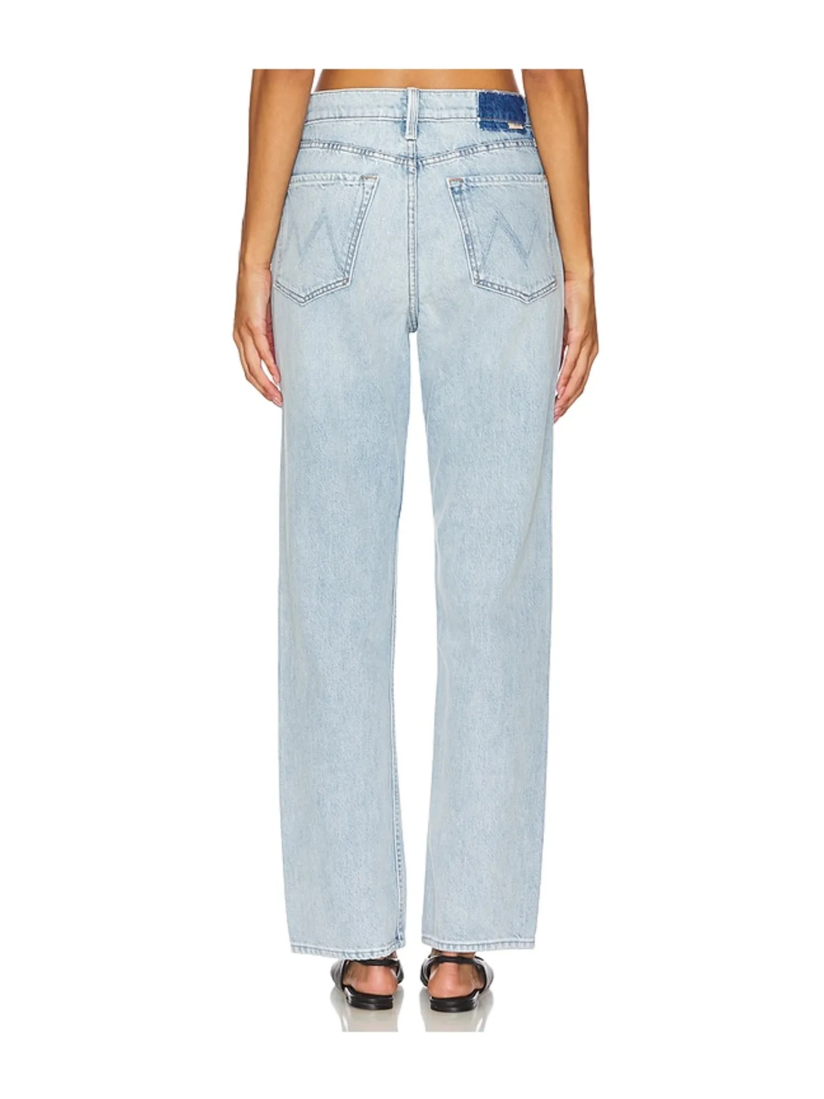 MOTHER HIGH WAISTED STUDY SKIMP ストレートレッグ - 画像4