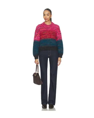 MOTHER CROP プルオーバー - Pink,Teal. - サムネイル4