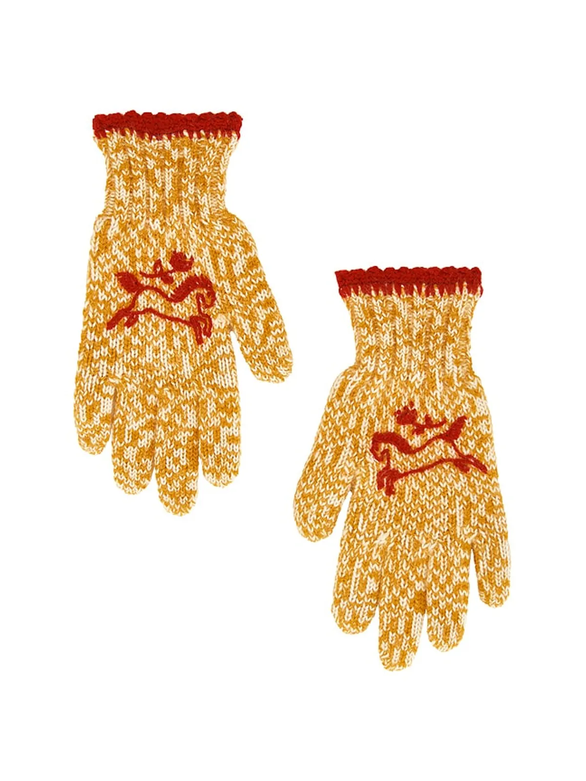 MOTHER HANDSHAKE グローブ - Yellow, Red. - 画像3