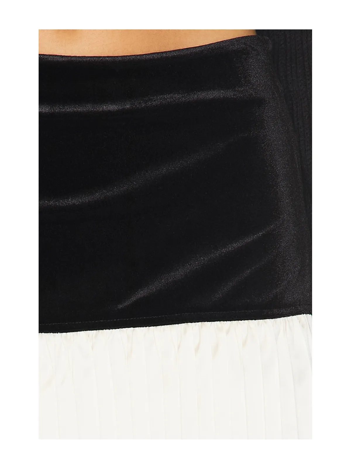 MORE TO COME HOPE スカート - Black,Beige. - 画像6