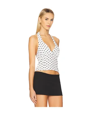 MORE TO COME VIVAN トップ - Black,White. - サムネイル2