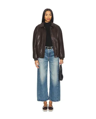Moussy Vintage BAYARD SIDE LINE COCOON ワイドレッグ - サムネイル5