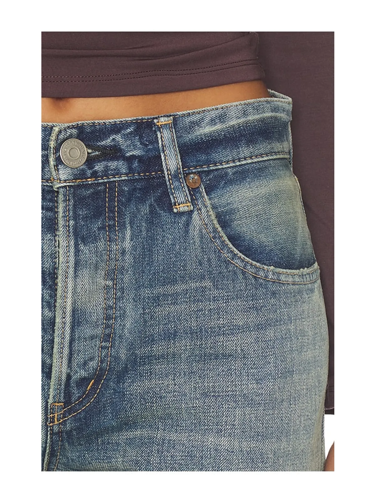 Moussy Vintage SHOWELL ストレート - 画像6