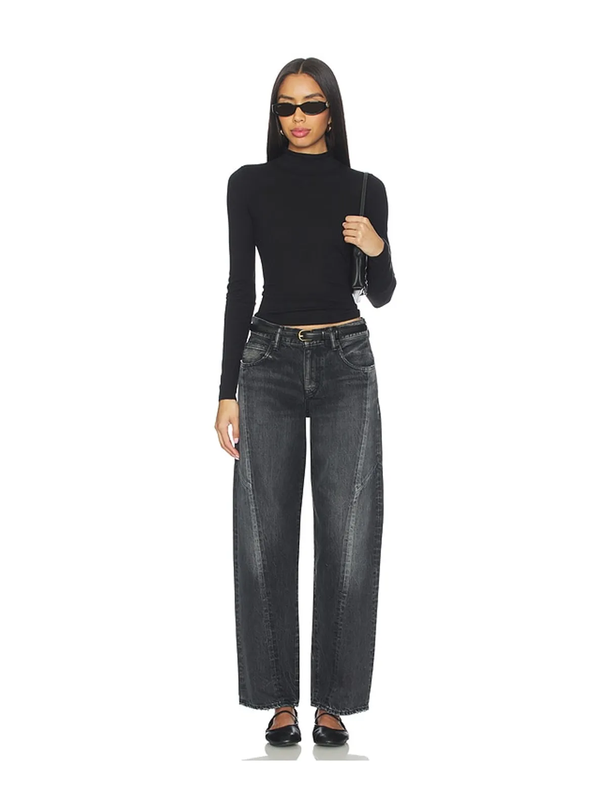 Moussy Vintage LARGO ワイドレッグ - 画像5