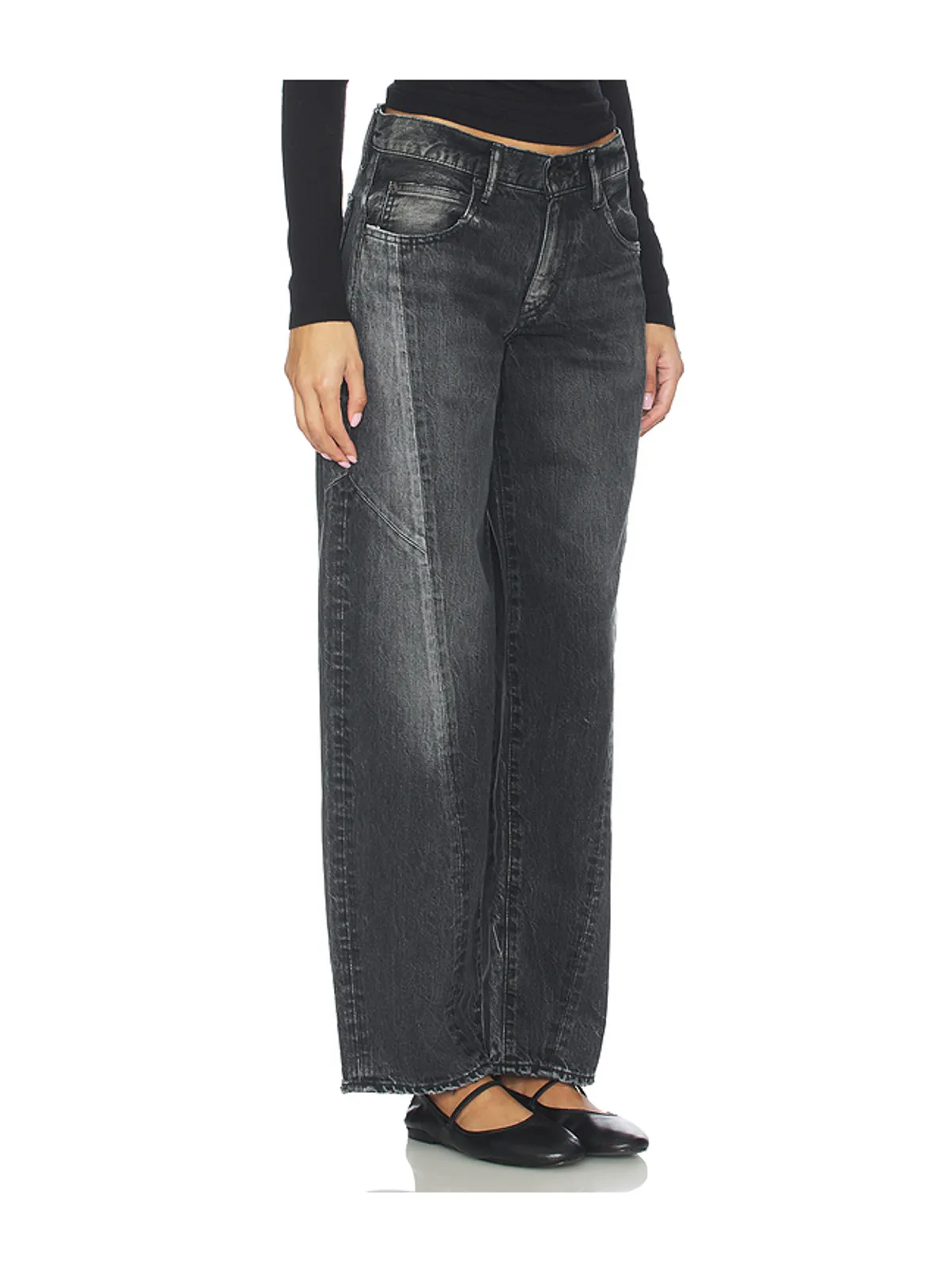 Moussy Vintage LARGO ワイドレッグ - 画像2